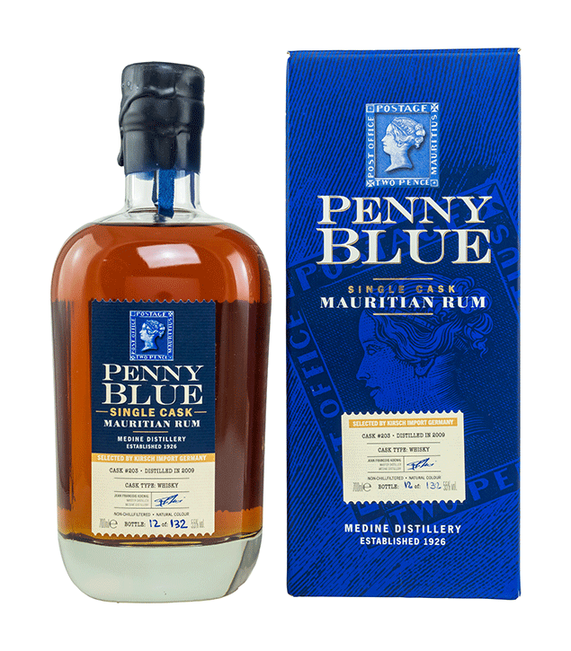 Penny Blue Rum 2009 Whisky Single Cask - Fassnummer 203