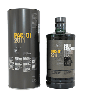 Port Charlotte PAC: 01 Heavily Peated - 8 Jahre