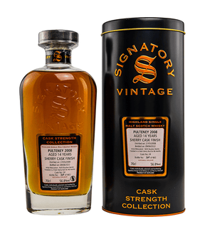 Pulteney 2008/2022 - Cask Strength Collection - Fassnummer 24 - Signatory Vintage