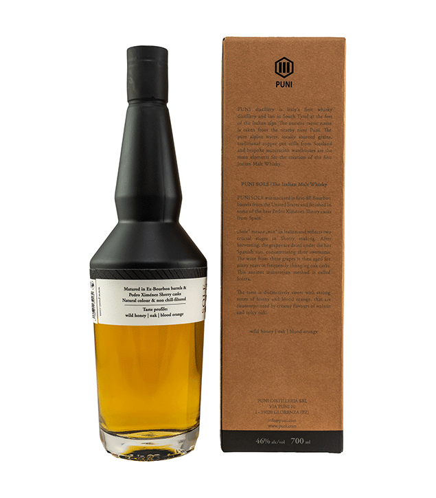 Puni Sole - The Italian Whisky