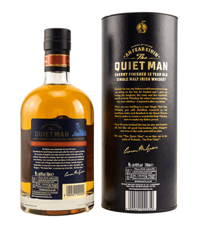 The Quiet Man Irish Single Malt - Small Batch Sherry Finished - 12 Jahre