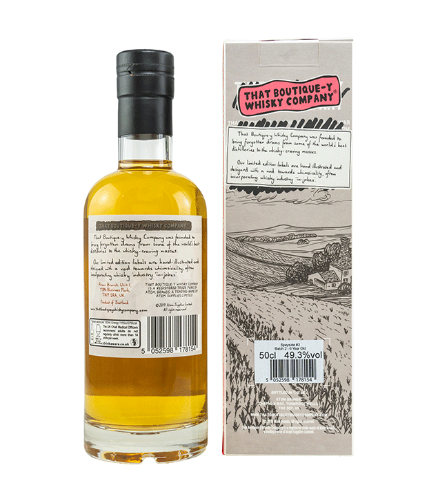 Speyside #3 6 Jahre - Batch 2 - That Boutique-Y Whisky Company (TBWC)