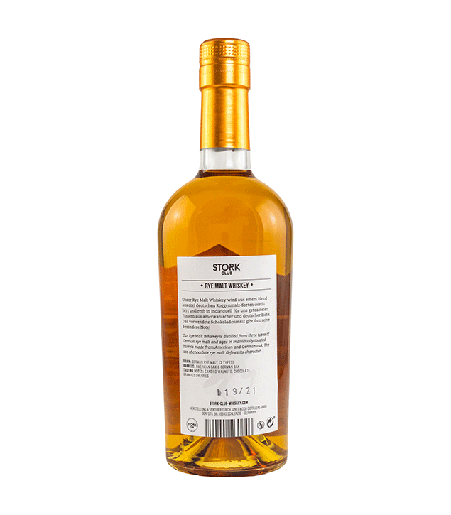 Stork Club Rye Malt Whiskey