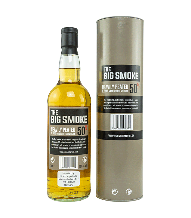 The Big Smoke - Heavily Peated Blended Malt Scotch Whisky 50%