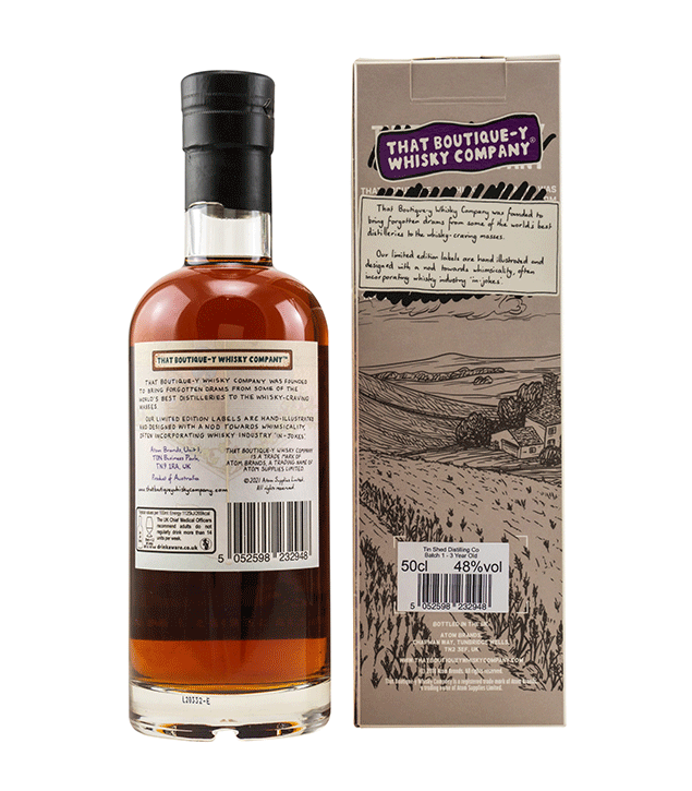 Tin Shed Distilling Co 3 Jahre - Batch 1 - That Boutique-Y Whisky Company (TBWC)