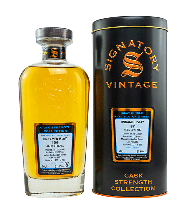 Unnamed Islay 1991/2022 - Cask Strength Collection - Fassnummer 2650 - Signatory Vintage