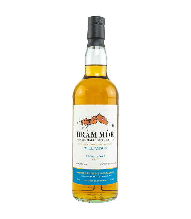 Williamson 6 Jahre - Bourbon Hogshead - Fassnummer 316 - Dram Mor